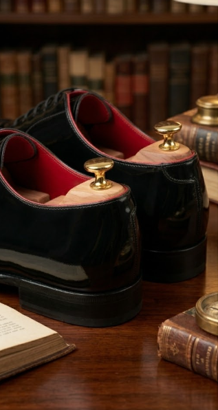 ZAPATO CUERO NEGRO