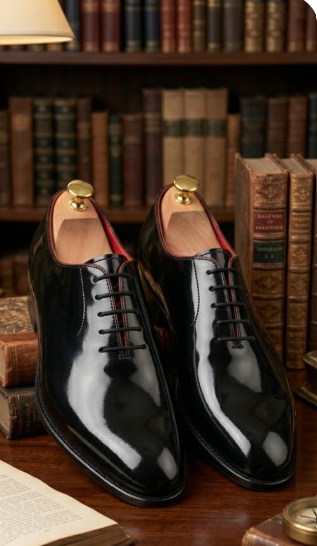 ZAPATO CUERO NEGRO